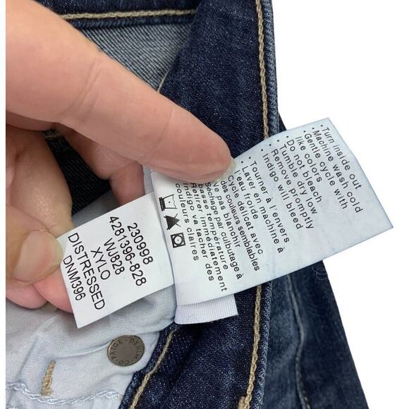 Paige Jimmy Jimmy Shorts Cuff Cut Off Womens Size 30 Xylo Distressed NWT $169 - Picture 10 of 14